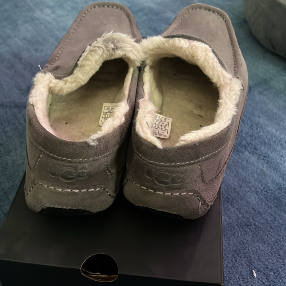 Gray Ugg Ascot Slippers - image 4